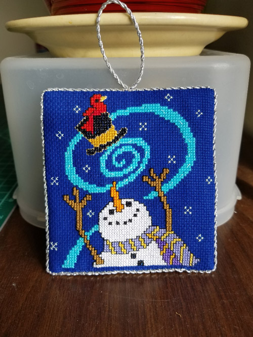 Gallery Susan Widhammer 2016 Winter Bluster Ornament